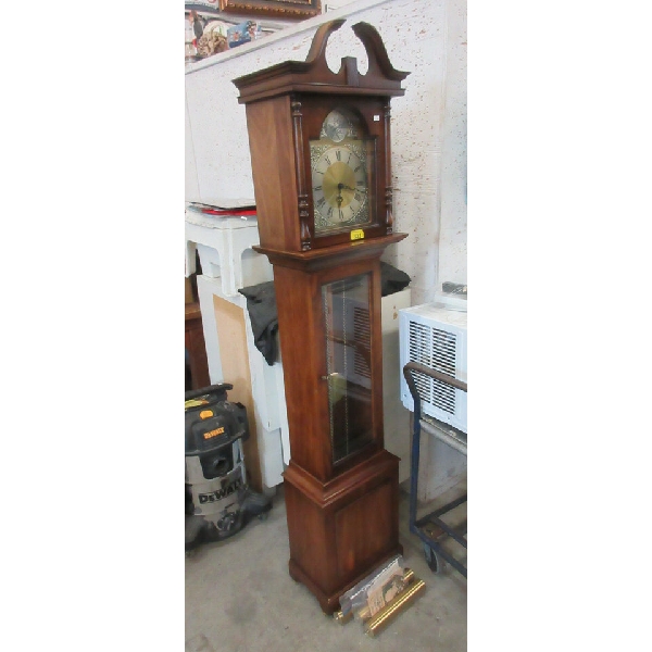 Wood Howard Miller Grandfather Clock 