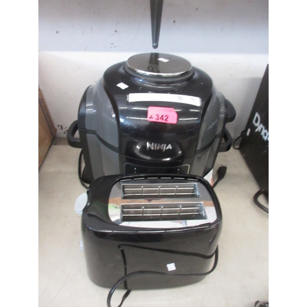 Ninja Pressure Cooker & Master Chef Toaster