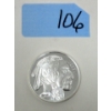 Image 1 : 1 Oz .999 Silver Liberty/Buffalo Round 