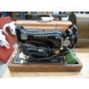 Image 1 : Vintage Singer Portable Sewing Machine in Case