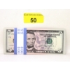 Image 1 : 20 x $5 USD Uncirculated Sequential Numbered Bundle 