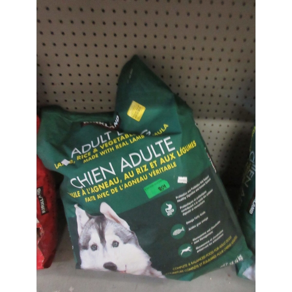 18.14 kg Bag of Kirkland Adult Dry Dog Food
