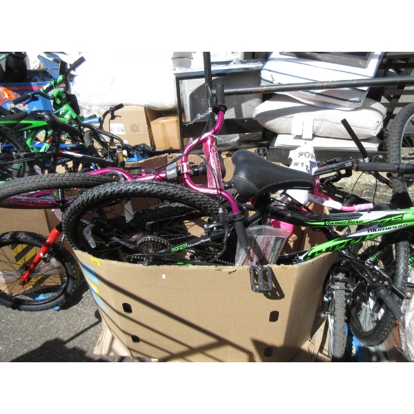 Skid of Bikes and Parts Bikes - Many Kid's Bikes