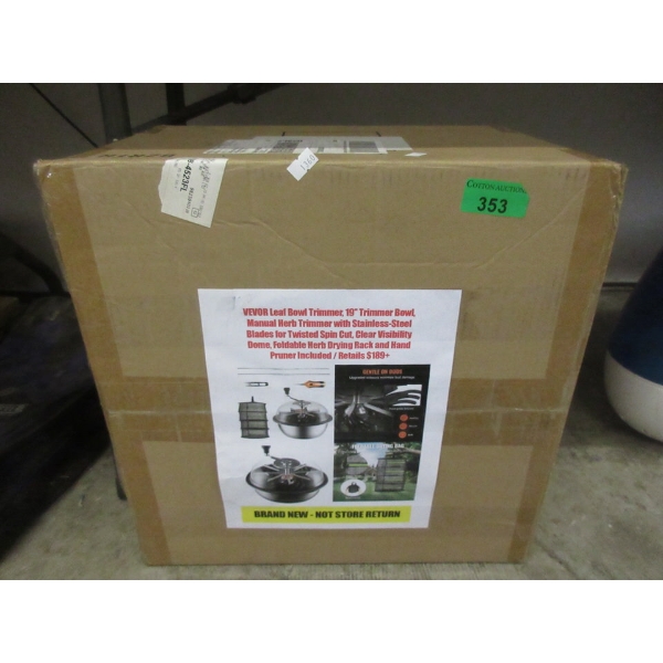 New Vevor 19" Leaf Bowl Trimmer