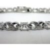 Image 2 : New 7.5" White Topaz and Diamond Tennis Bracelet