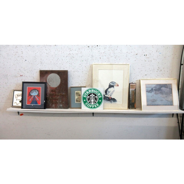 8 Pieces of Art, Prints and Collectibles