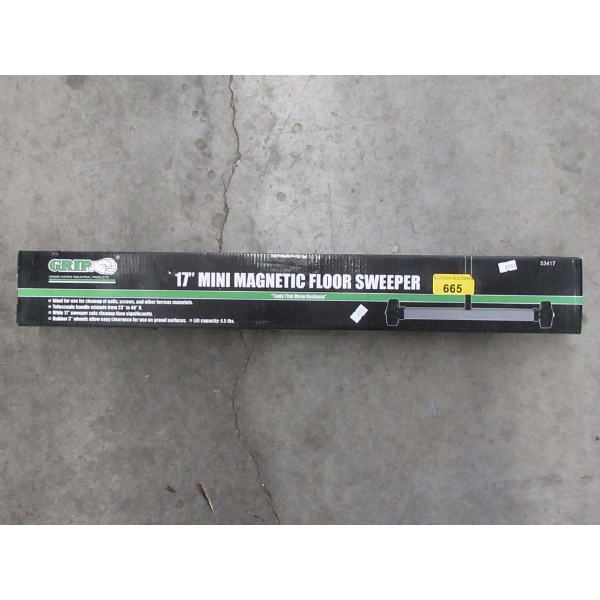 New Grip 17  Mini Magnetic Floor Sweeper