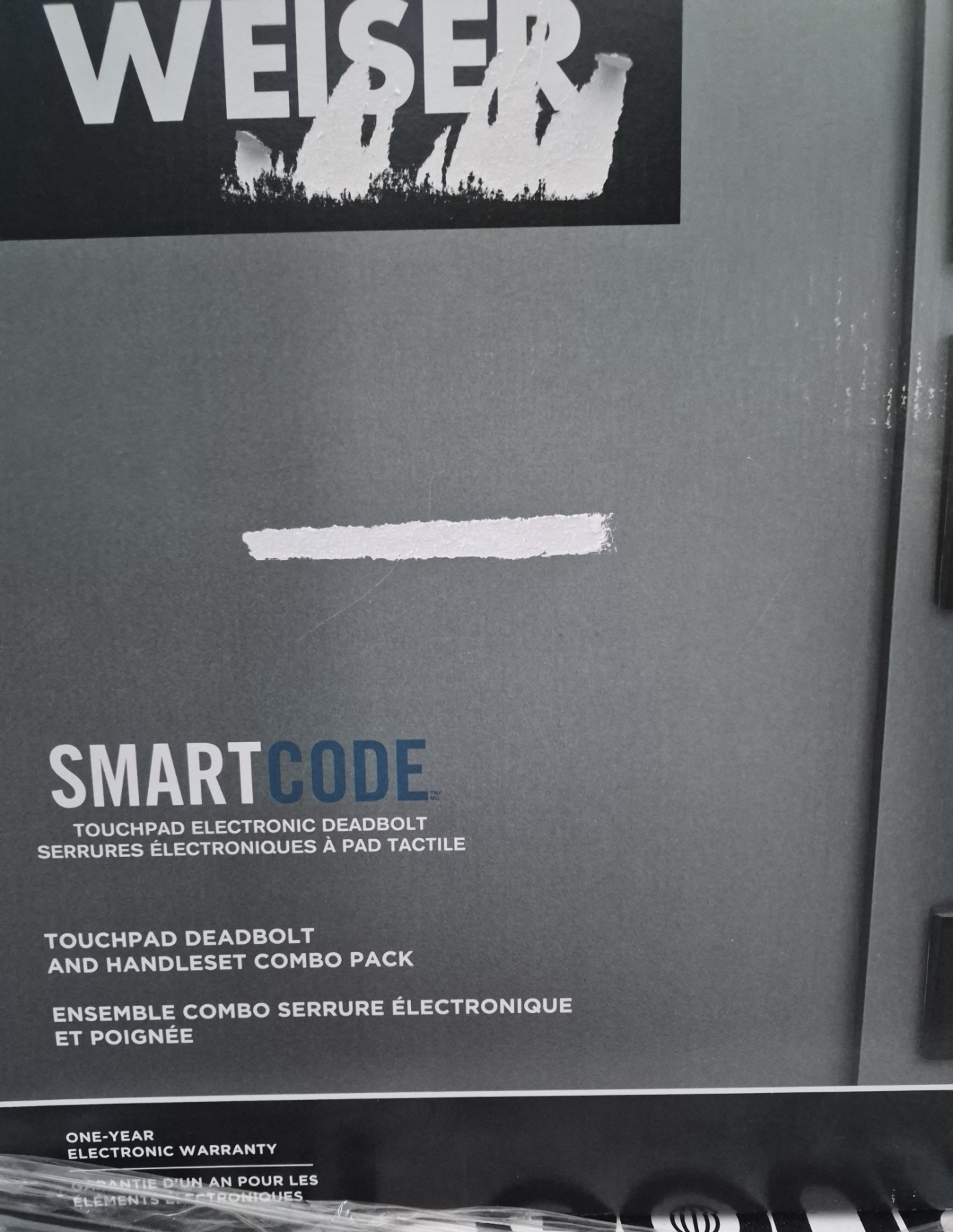 Reprogramming Weiser Smartcode Weiser Smart Code Touchpad Deadbolt