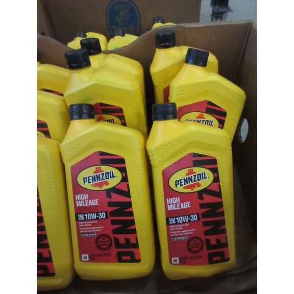 6 x 946ml Pennzoil 10W-30 Motor Oil