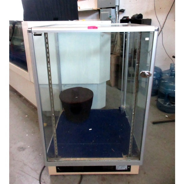 Floor Standing Glass Showcase - No Shelf