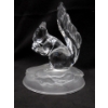 Image 2 : 6" Tall Crystal Squirrel, Dolphins & Seal Figurines 