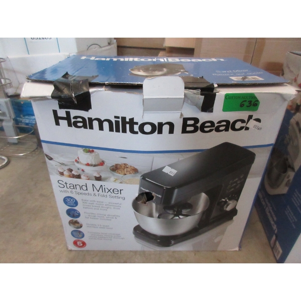 Black Hamilton Beach Stand Mixer