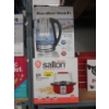 Image 1 : Electric Glass Kettle & Stir Popcorn Maker