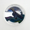 Image 2 : Limited 5+Oz .9999 Silver 2018 Emily Carr BIG RAVEN Coin 