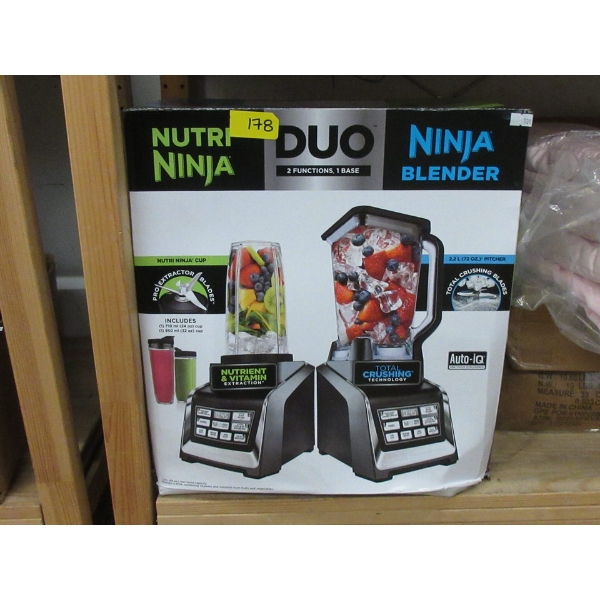 Ninja Duo Blender/Nutra Ninja in Box