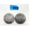 Image 1 : 2 x 1 Oz .999 Fine Titanium Buffalo USA Rounds