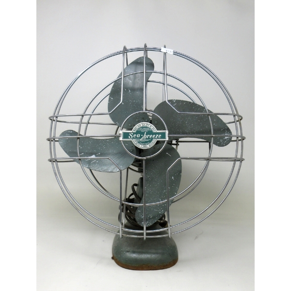 Vintage Sea-breeze 14" Electric Metal  Desk Fan