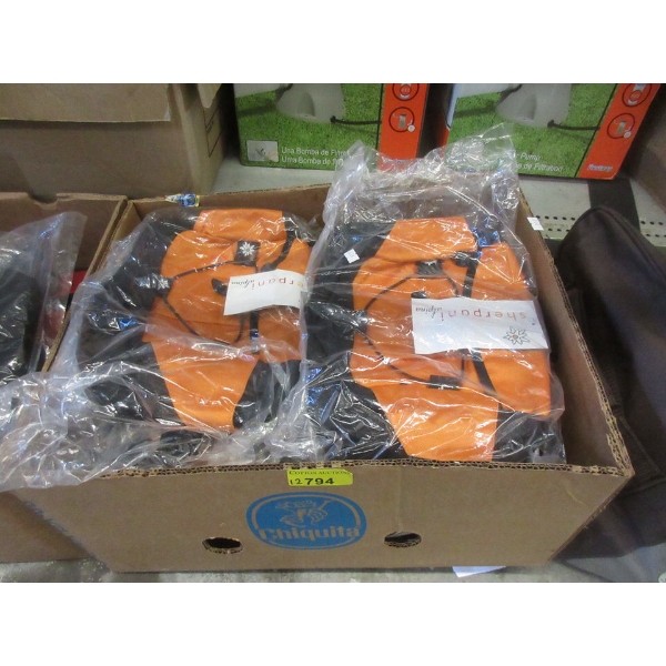 12 New Orange Sherpani Alpina Day Packs