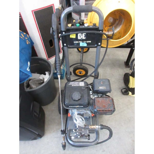 BE 3400 PSI Gas Pressure Washer