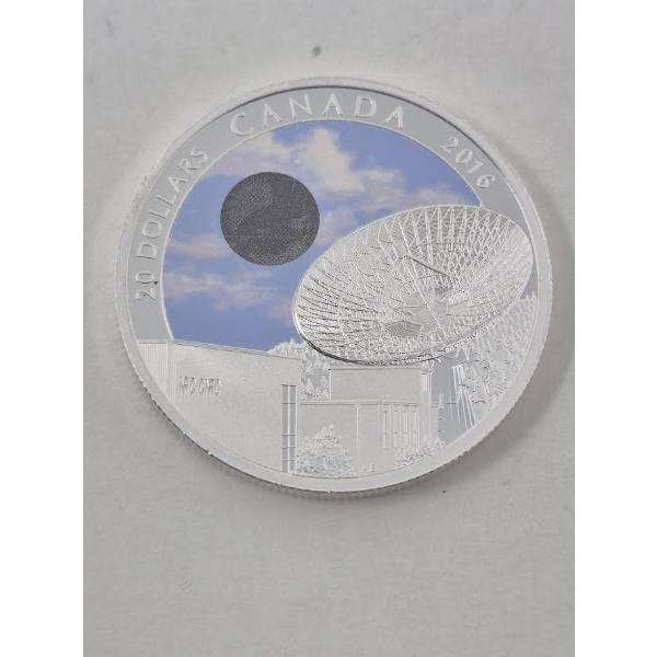 1 Oz .9999 Silver 2016 The Universe: Black Hole Coin