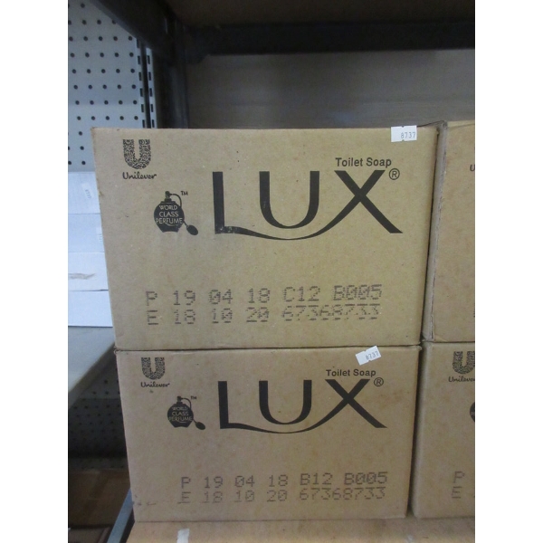 2 Cases of Lux "Velvet Touch" Scented Bar Soap