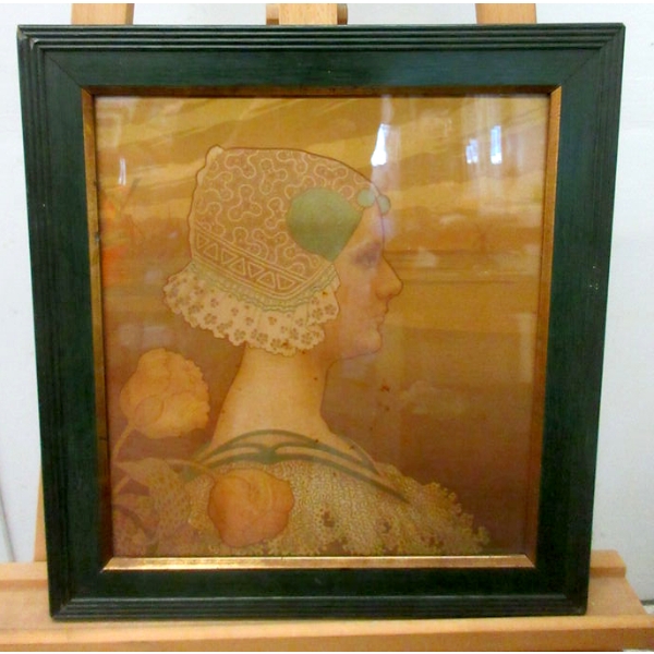 1901 Paul Berthon Colour Lithograph Print 