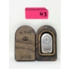 Image 1 : 2 Oz .999 Silver 2022 RIP Tombstone Numbered Bar 