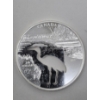 Image 1 : 2 Oz .9999 Silver 2017 Sandhill Crane Coin 