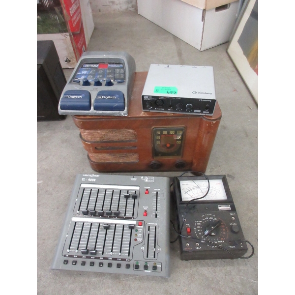 5 Assorted Preowned Tools & Electronics