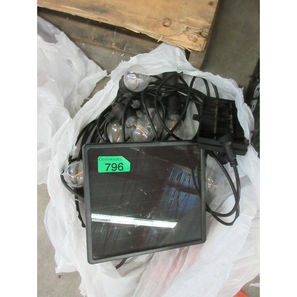 Solar LED String Light with Solar Panel