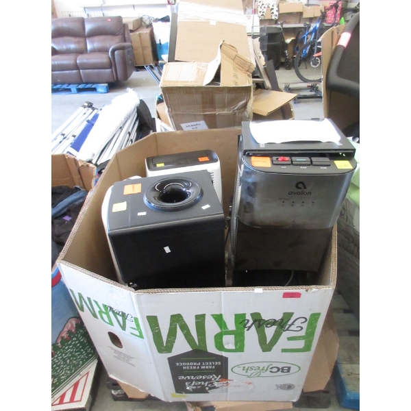 Skid of Air Conditioners & Water Coolers