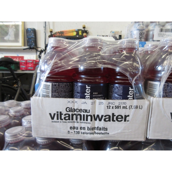 4 Cases of Glaceau Flavoured Vitamin Water