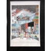 Image 2 : 2 Caricature Prints of Vintage Vancouver Landmarks