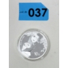 Image 1 : 30 Gram .999 Silver 2023 China PANDA Coin 