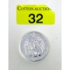 Image 1 : 2 Oz .9999 Silver 2022 Lion of England Coin 