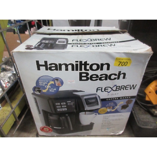 Hamilton Beach FlexBrew 2-Way Coffee Maker