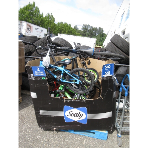 Skid of Assorted Customer Return Bicycles