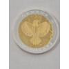 Image 1 : 1 Oz .9999 Silver 2014 Thunderbird 24K Gold Plated Coin 