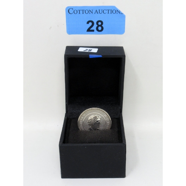 7.96 Gram .9999 Silver 2017 100th Anniversary Battle of Vimy Ridge Coin 
