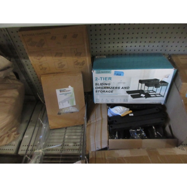 4 Piece Lot of Assorted Household Goods
