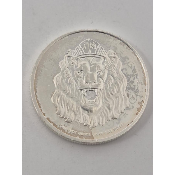1 Oz .9999 Silver 2021 Roaring Lions Coin