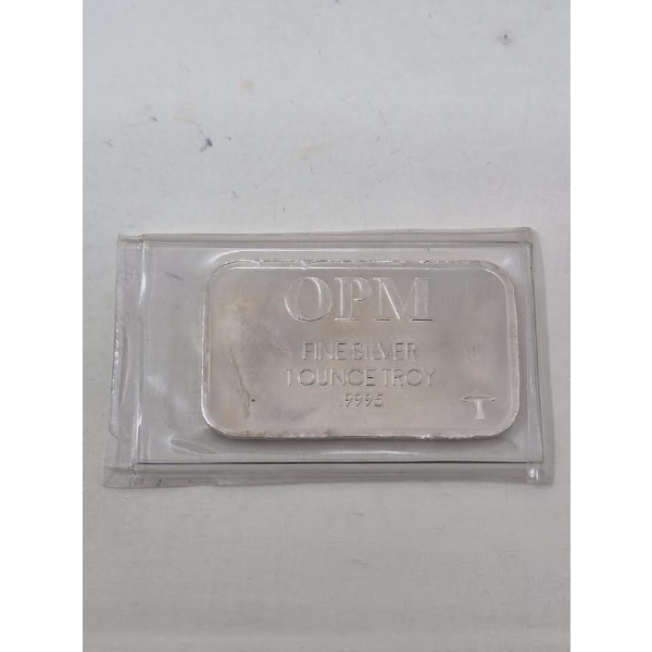 1 Oz .9995 OPM Recycled Source Bar 