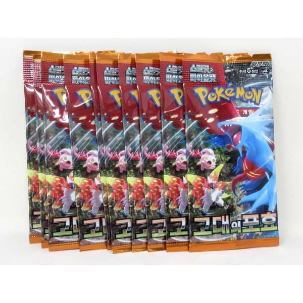 10 New Packs of Ancient Roar Pokemon Cards