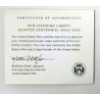 Image 5 : 1/4 Oz .9999 Fine Gold 2016 Standing Liberty Centennial Coin 