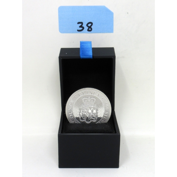 1.25 Oz .999 Silver Guinea Coin 