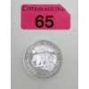 Image 1 : 1 Oz .999 Silver 2013 African Wildlife Elephant Coin 