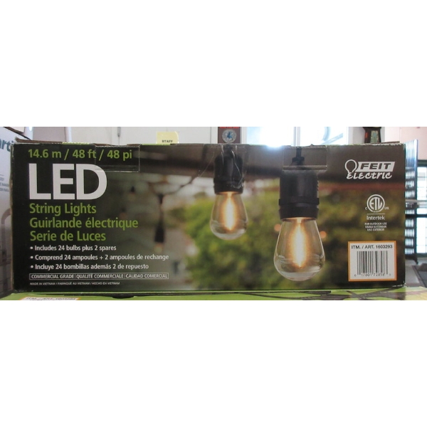 Feit Electric 48' Commercial Grade String Light