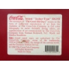 Image 2 : 1990 Coca-Cola 12" Metal Button Sign
