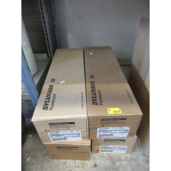 4 Cases Sylvania Fluorescent Light Tubes