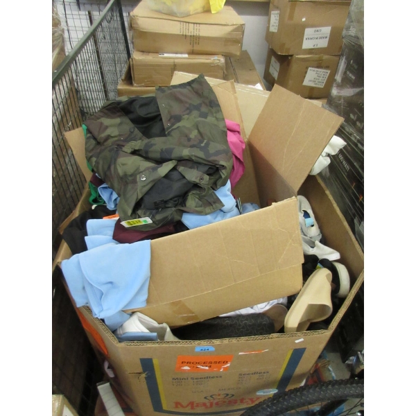 Skid of Overstock & Customer Return Clothing - As Is